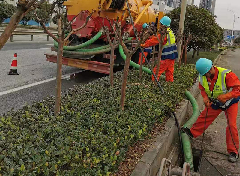 钦南市政管道清淤